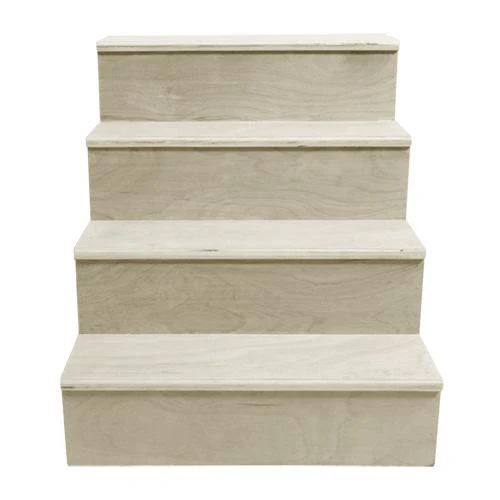 MixMaster™ 4 Tier Incremental Wooden Liquor Bottle Shelf Displays - Natural - Image 16