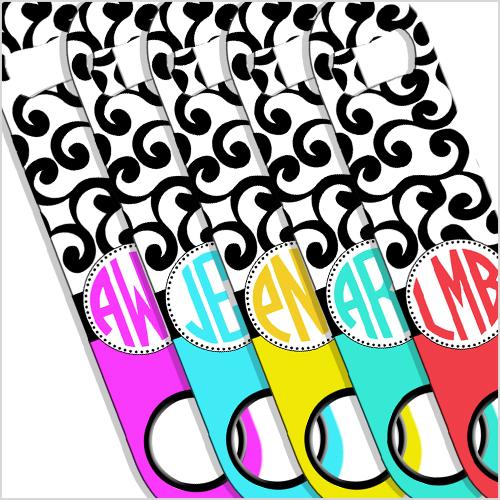 Monogram Swirls SPEED Bottle Opener – ADD YOUR NAME