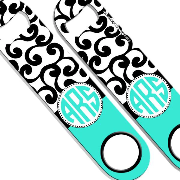 Monogram Swirls SPEED Bottle Opener – ADD YOUR NAME - Image 6