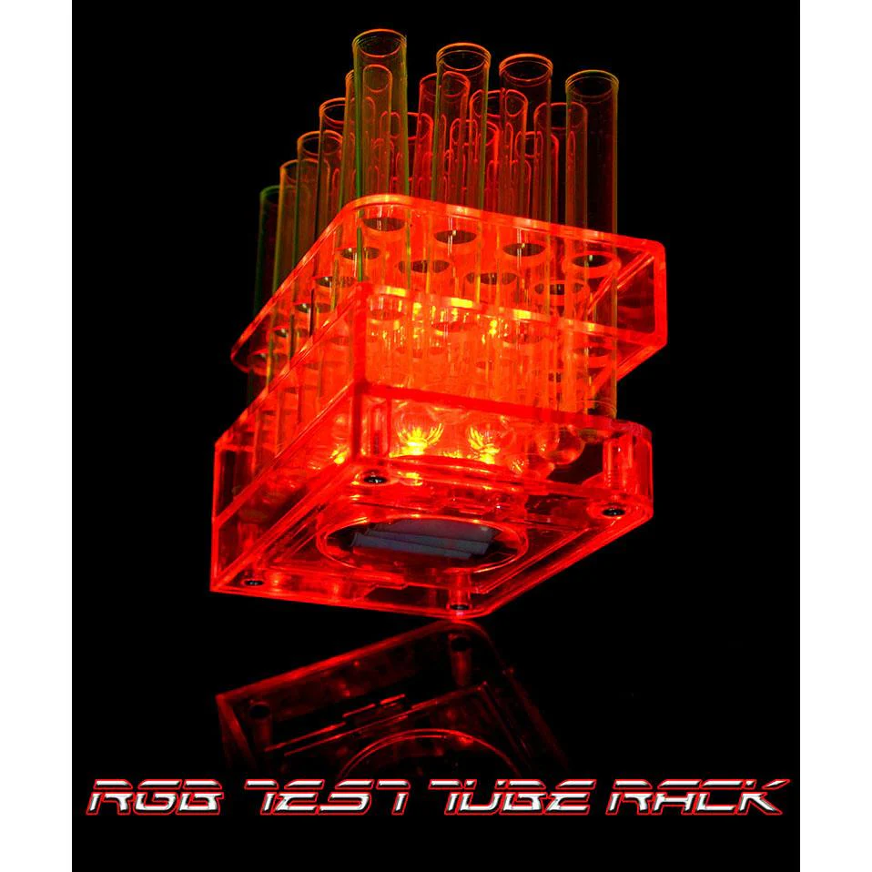 Multi-Color LED Light Up Test Tube Trays – 24 Hole - Image 5