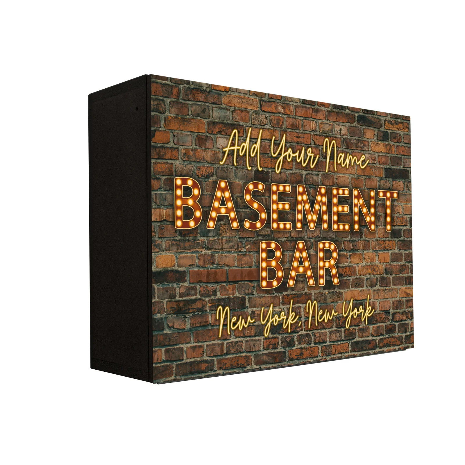 Murphy Walbar™ - 24x18 Customizable Basement Bar Design - Handcrafted in USA