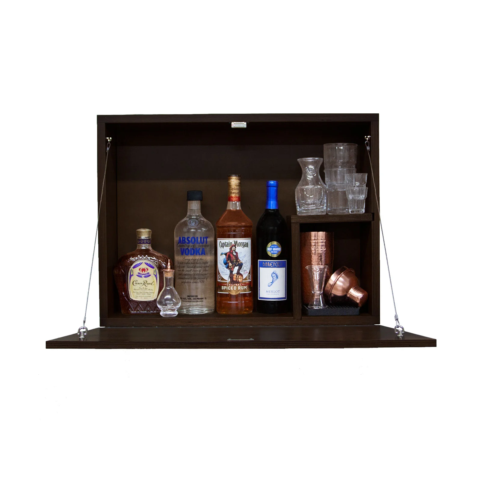 Murphy Walbar™ - 24x18 Customizable Speakeasy Design - Handcrafted in USA - Image 2