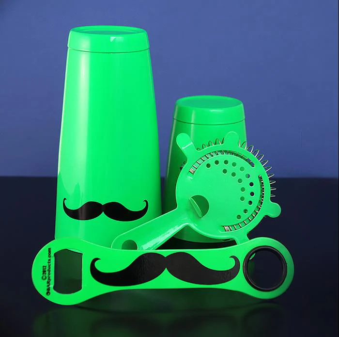 Mustache Bar Set- 4 piece - Image 2