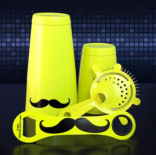 Mustache Bar Set- 4 piece - Image 3