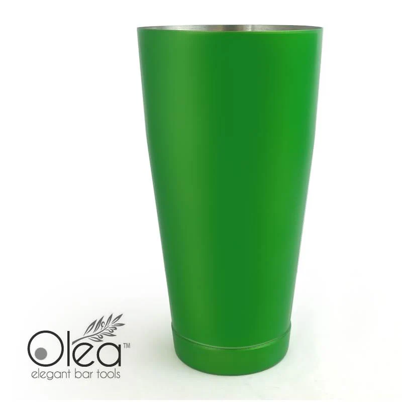 Olea™ NEON Cocktail Shaker - 28oz Weighted - Metallic Green