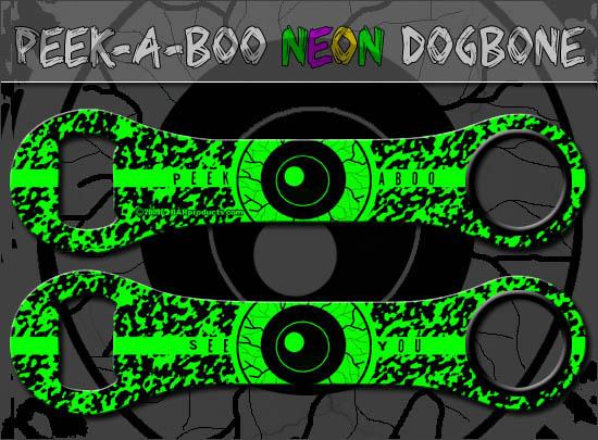 Neon Peek-a-Boo Dog Bone Opener