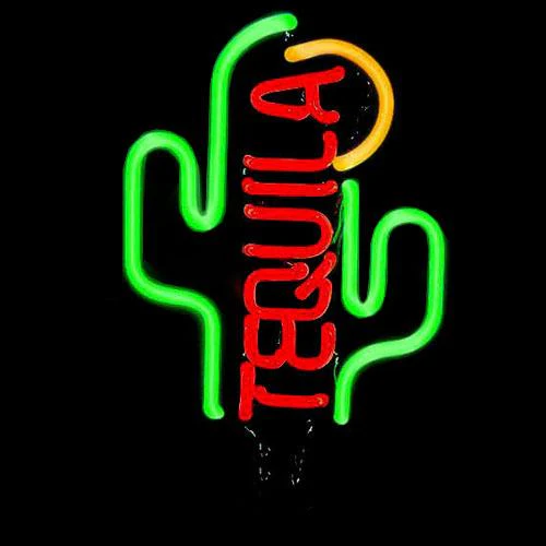 Neon Sculpture - Tequila Cactus - Image 3