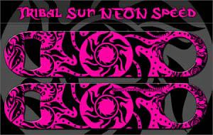Neon Tribal Sun Speed Bottle Opener - Image 4