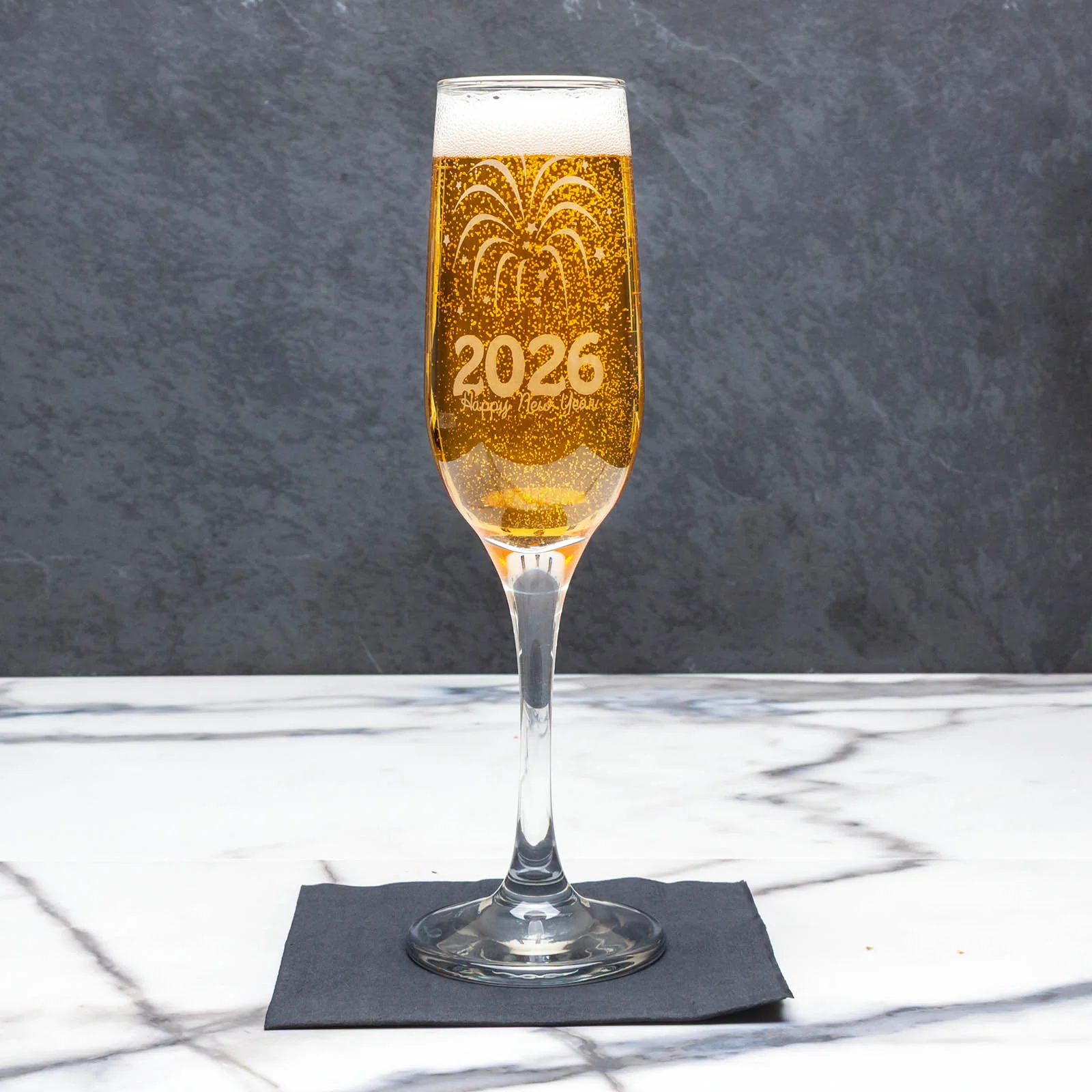 New Years Champagne Glass - 2026 - 6oz - Image 4