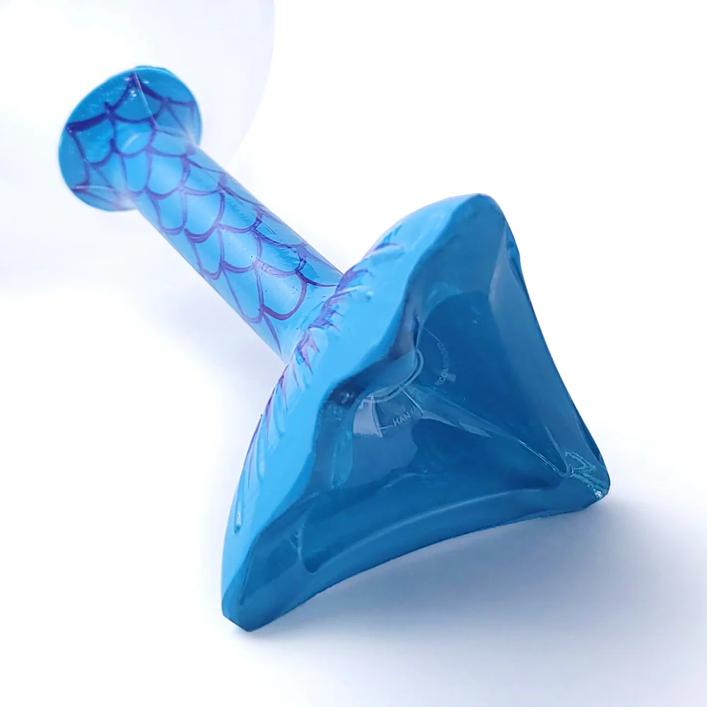 Novelty Wine Glass - MERMAIDS ARE SUPPOSED TO DRINK LIKE FISH - 750 ml - Image 4