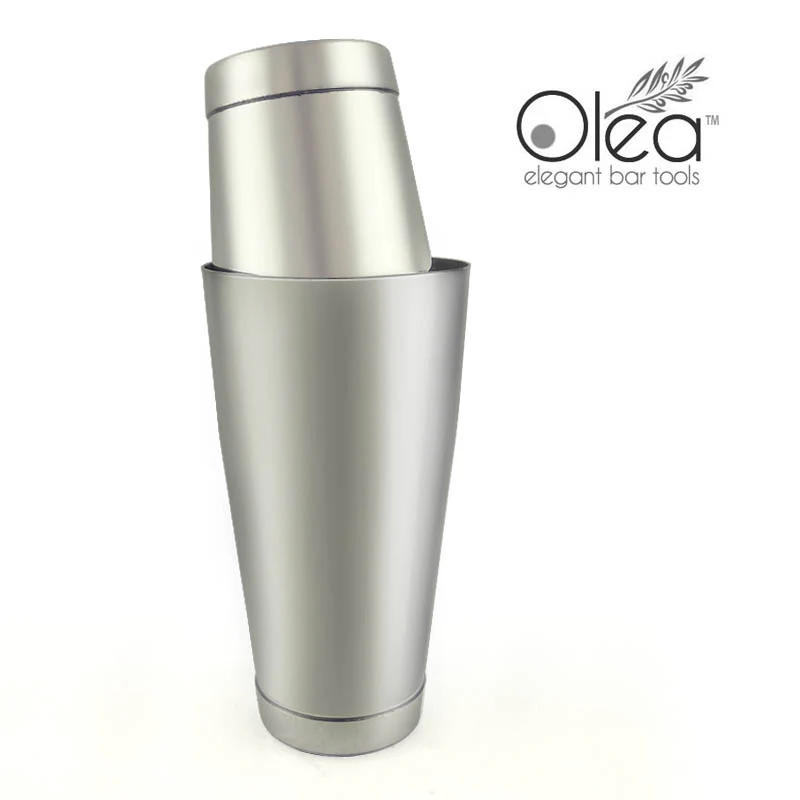 Olea™ Cocktail Shaker - 28oz Weighted - Stainless Steel - Image 5