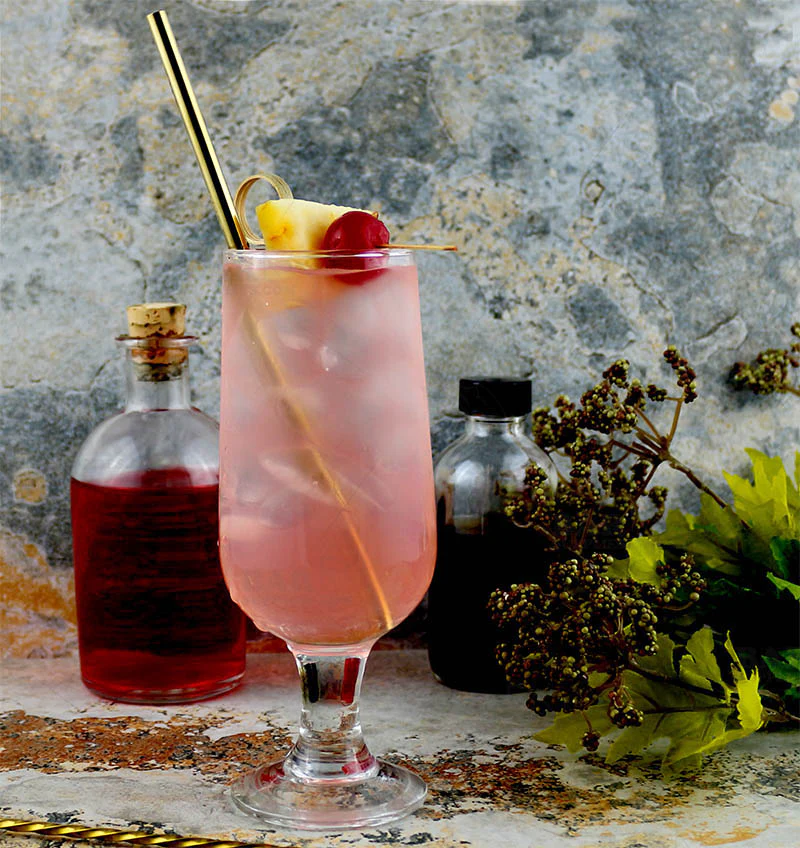 Olea™ Gold Plated Cocktail Straw - Image 3