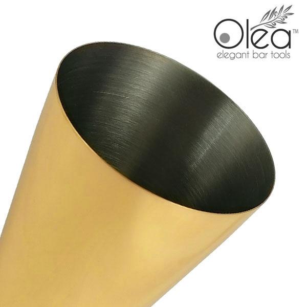 Olea™ 16oz Weighted Cocktail Shaker - Gold Plated - Image 5