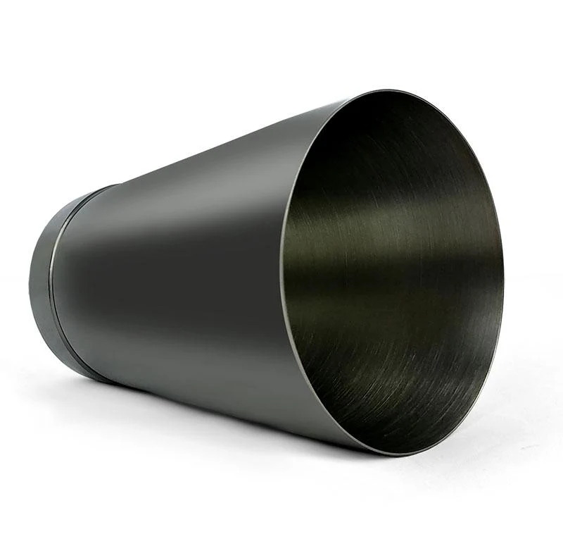 Olea™ Gunmetal Black Cocktail Shaker - 16oz Weighted - Image 4