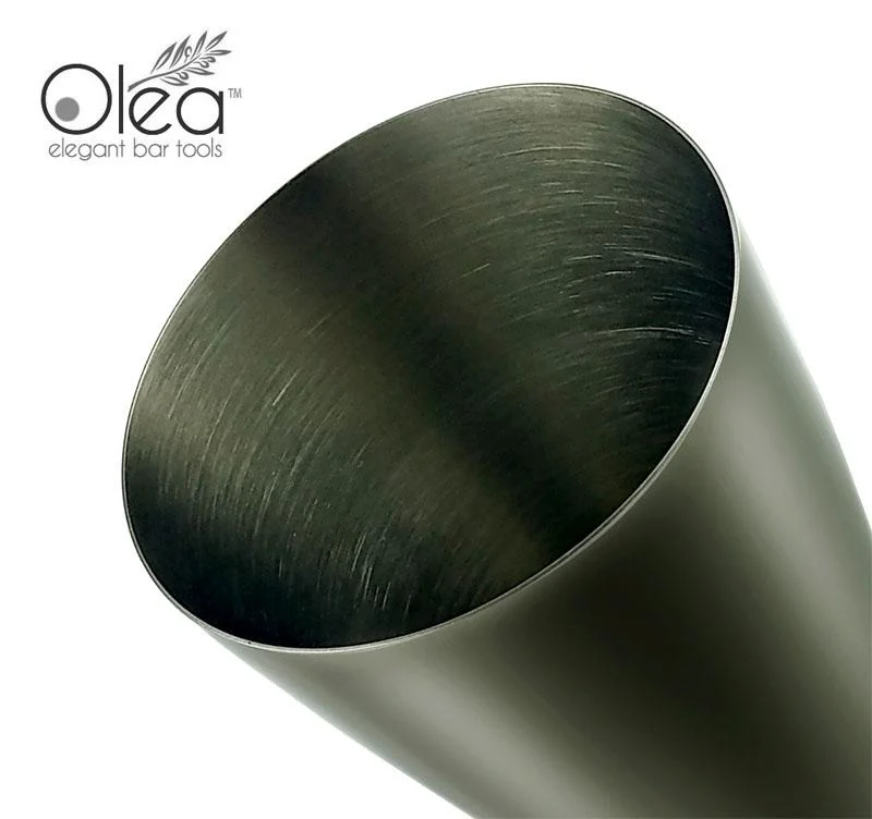 Olea™ Gunmetal Black Cocktail Shaker - 28oz Weighted - Image 5