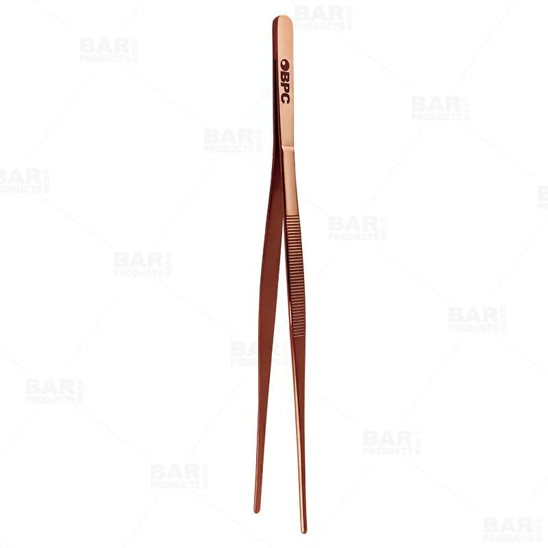 Olea™ Long Garnish Tongs - Copper Plated - Image 3