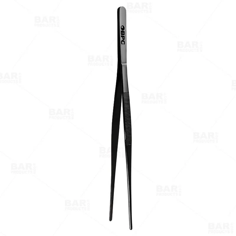 Olea™ Long Garnish Tongs - Gunmetal Plated - Image 3