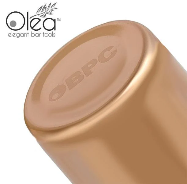 Olea™ Copper Plated 3-Piece Cocktail Shaker Deluxe - 24 ounce - Image 5