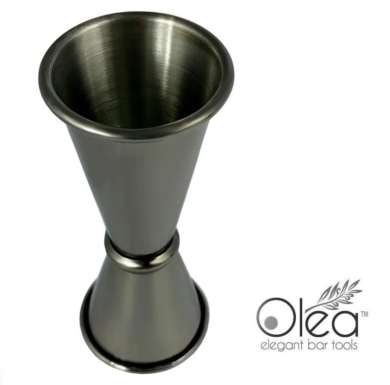 Olea™ Gunmetal Plated Japanese Tall Jigger - (1 1/2oz X 1oz) - Image 3