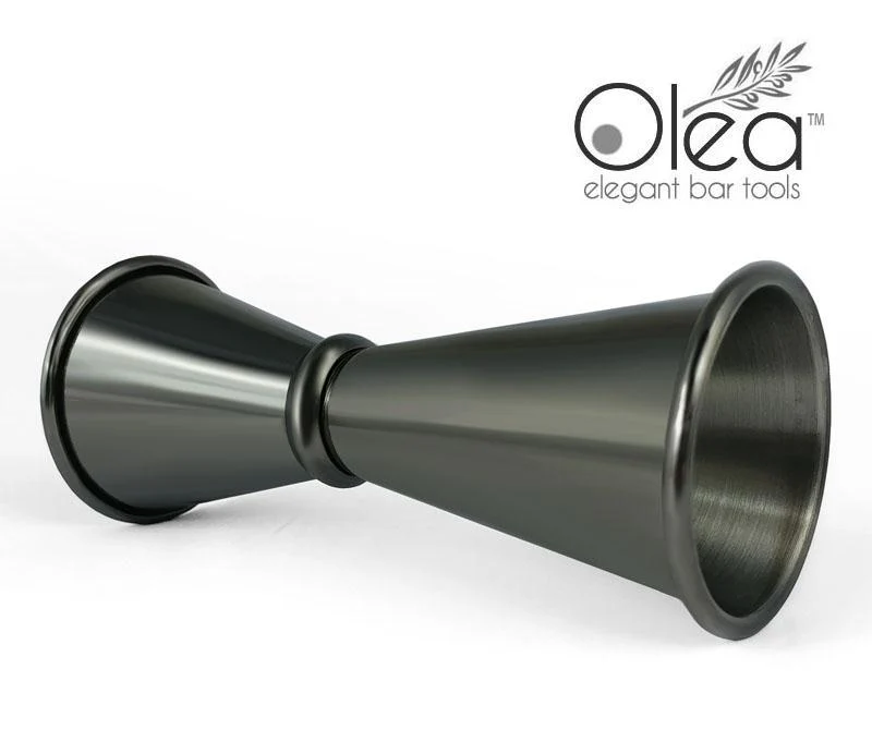 Olea™ Gunmetal Plated Japanese Tall Jigger - (1 1/2oz X 1oz) - Image 4