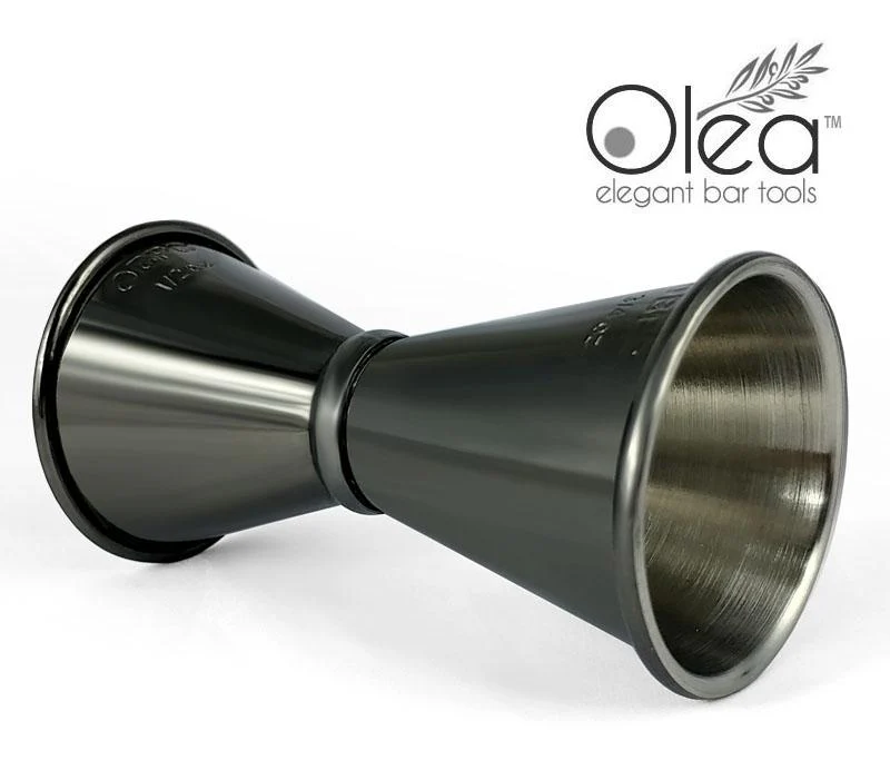 Olea™ Gunmetal Plated Japanese Tall Jigger - (1/2oz X 3/4oz) - Image 4