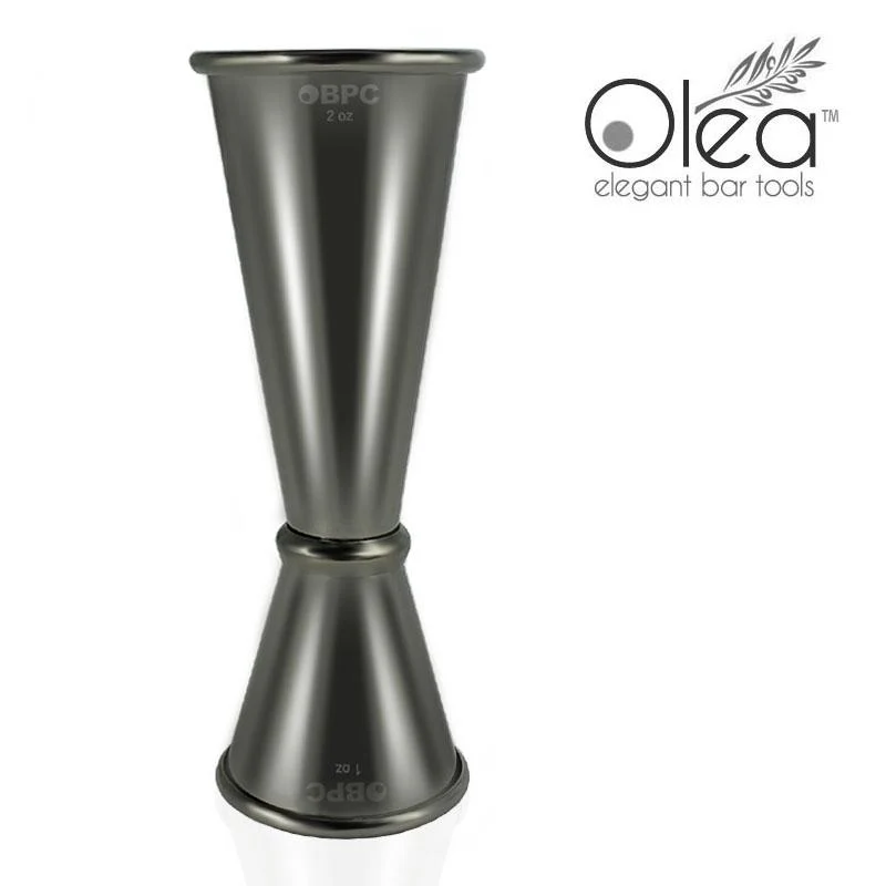 Olea™ Gunmetal Plated Japanese Tall Jigger - (1oz X 2oz)