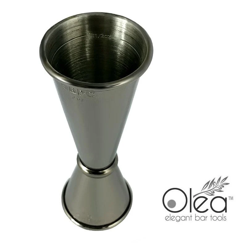 Olea™ Gunmetal Plated Japanese Tall Jigger - (1oz X 2oz) - Image 3