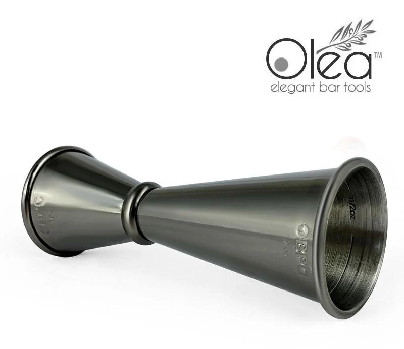Olea™ Gunmetal Plated Japanese Tall Jigger - (1oz X 2oz) - Image 4