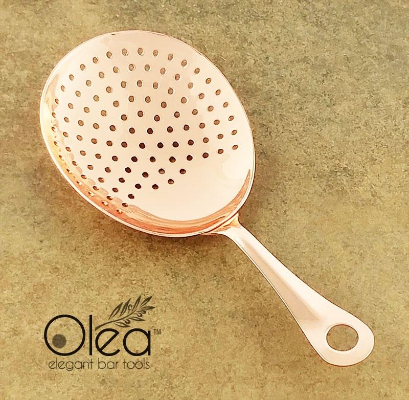 Olea™ Julep Cocktail Strainer (Copper Plated) - Image 4
