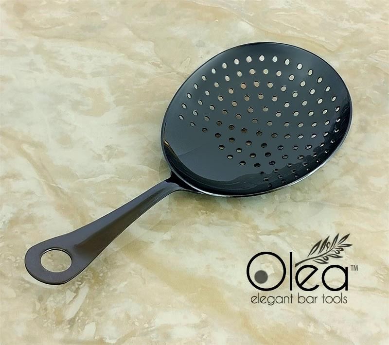 Olea™ Julep Cocktail Strainer (Gunmetal Plated) - Image 4