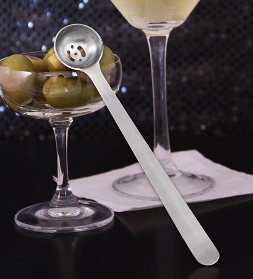 Olive Spoon - Stainless Steel - Image 2