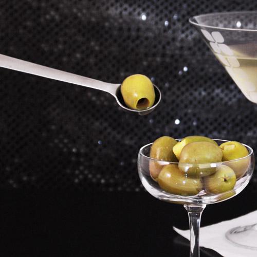 Olive Spoon - Stainless Steel - Image 3