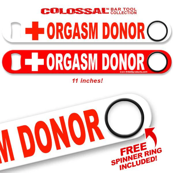 Orgasm Donor Kolorcoat™ 11" Long COLOSSAL™ Speed Bottle Opener