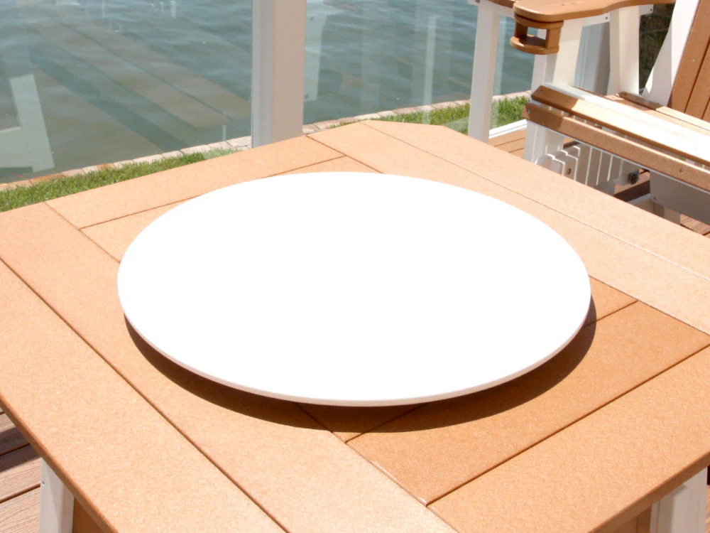 Outdoor Lazy Susan for Fire Pit or Patio Table Furniture - Handcrafted in USA - Image 6