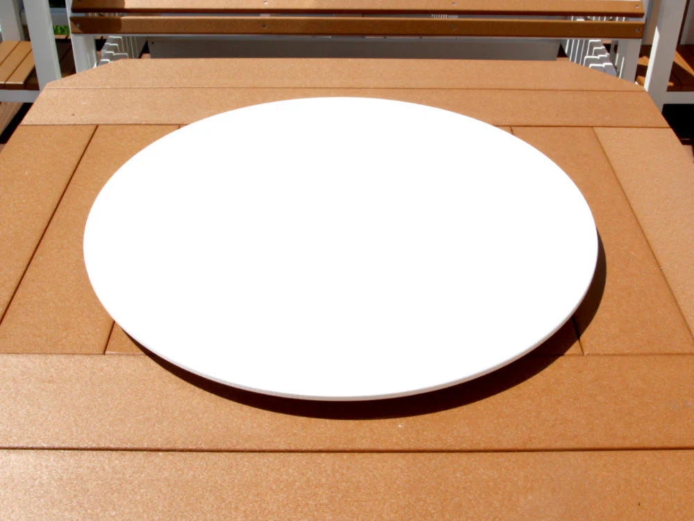 Outdoor Lazy Susan for Fire Pit or Patio Table Furniture - Handcrafted in USA - Image 8