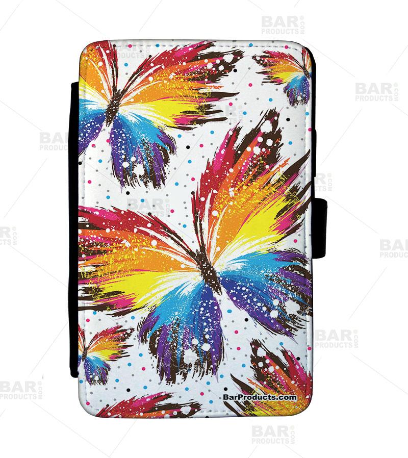 Painted Butterflies Guest Check Pad Holder - Image 3