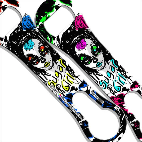 Painted Sugar Girl V-Rod® Bottle Opener