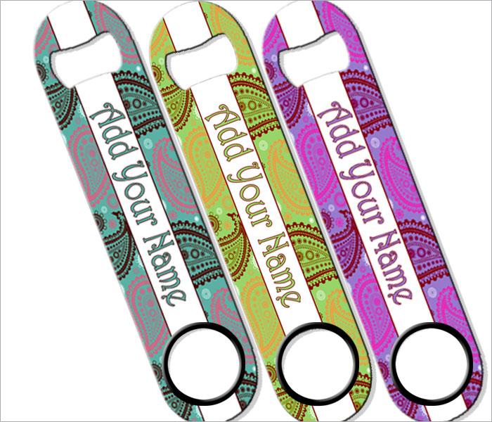 PAISLEY SPEED Bottle Opener - ADD YOUR NAME