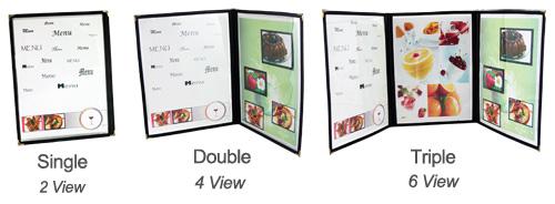 Paneled Menu Covers - Image 3