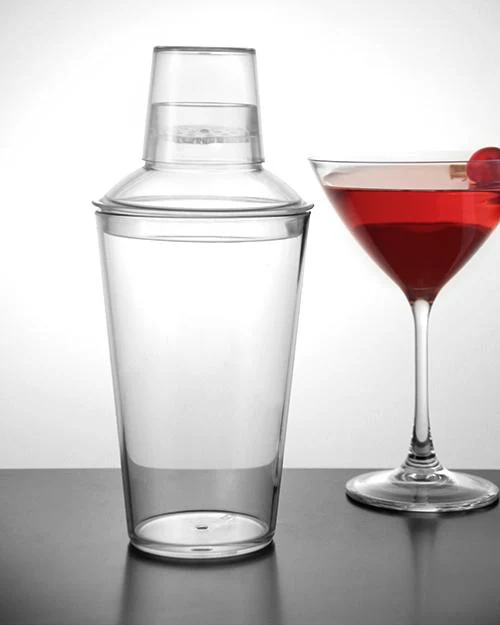 22 oz 3 Piece Plastic Shaker