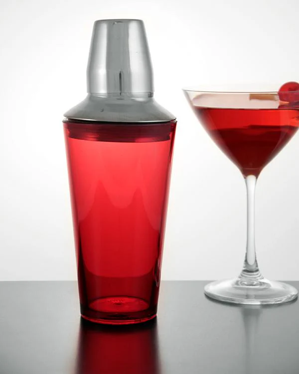 3 Piece Plastic Shaker with Stainless Steel Mid Section - Image 9