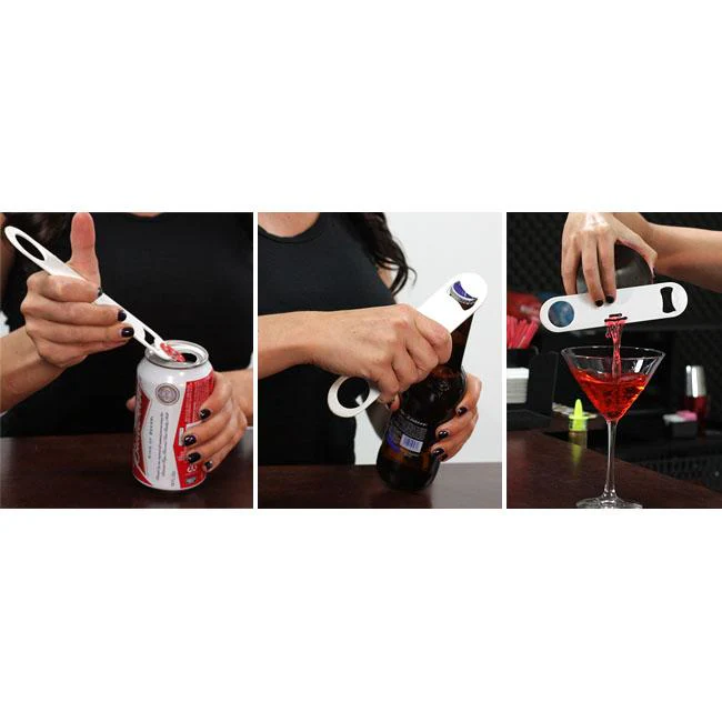 3 Piece Bar Set with BarBlade® Bottle Opener - Image 4