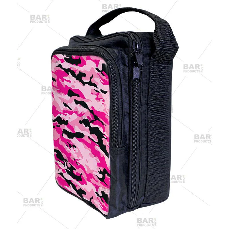 Pink Camo Design Bartender Tote Bag