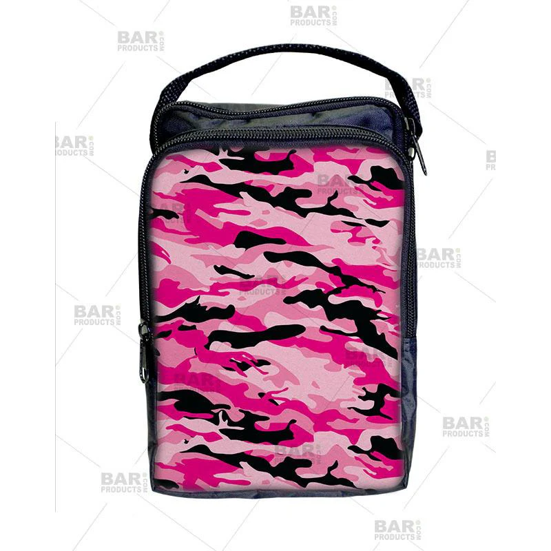 Pink Camo Design Bartender Tote Bag - Image 2