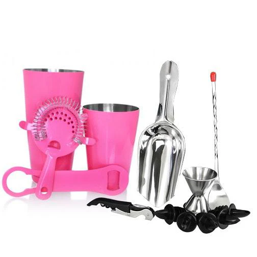 Pink Camo Design Bartender Tote Bag - Image 3