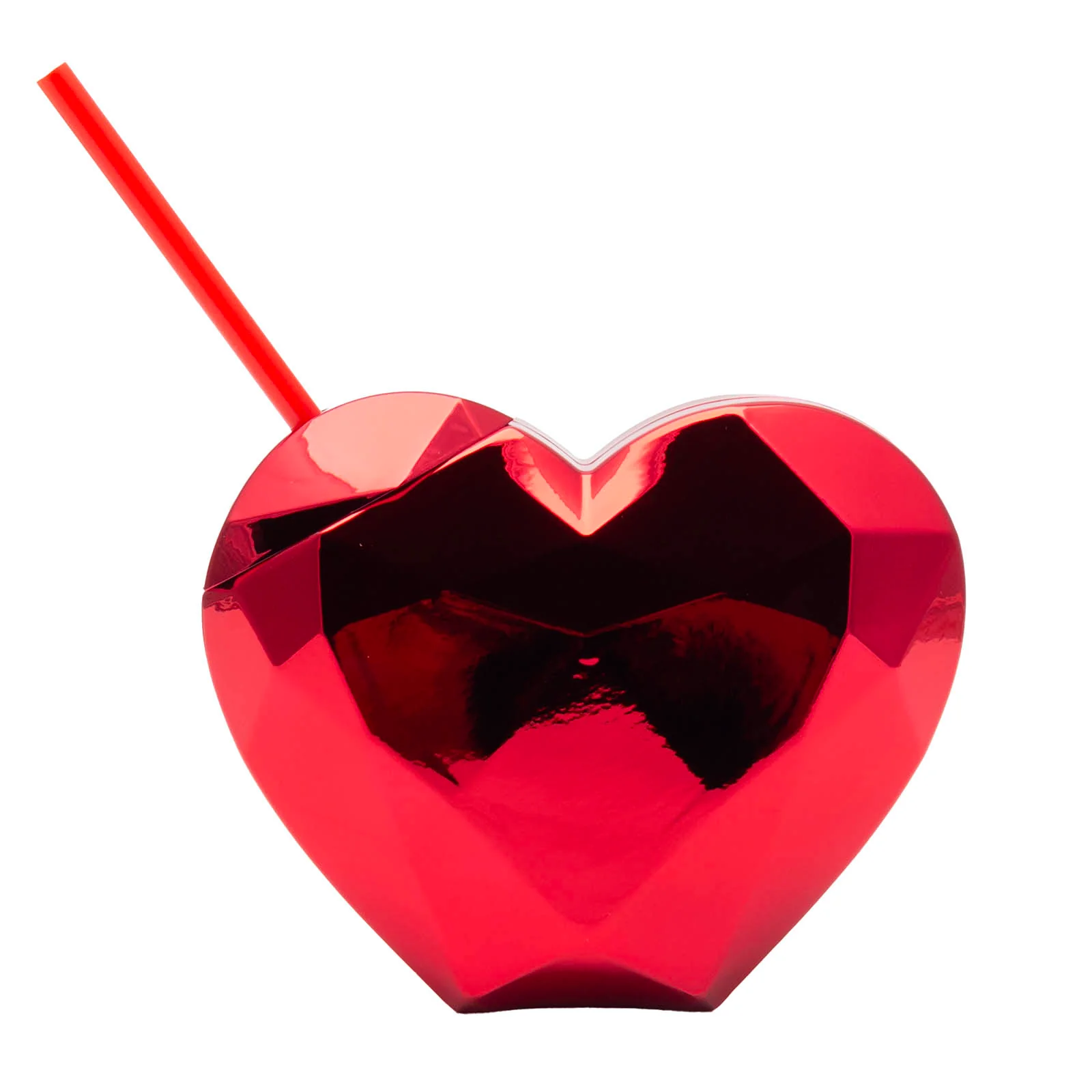 Pink Heart Shaped Novelty Cup - 20 ounce - Image 4