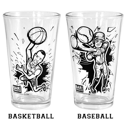 Pint Glasses - Sports Themed Collection - Image 3