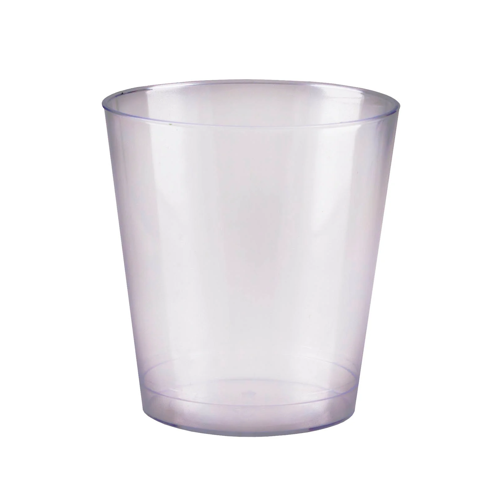 Plastic Clear Mini Shots - 50 Count - 2 ounce