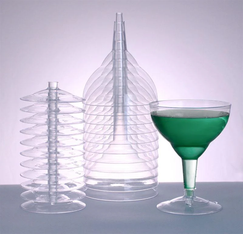 Plastic (Polystyrene) Margarita Glass - 6 ounce (sleeve of 12) - Image 2