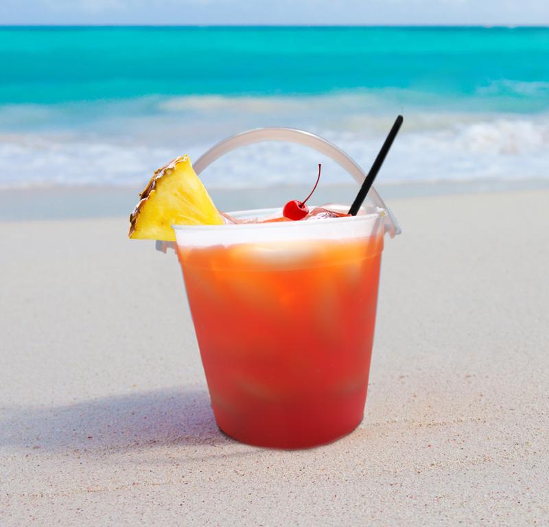 Plastic Rum Buckets - 32 oz - Image 7